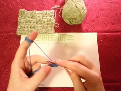 Basket Weave Stitch - Jak zrobić samemu na szydełku