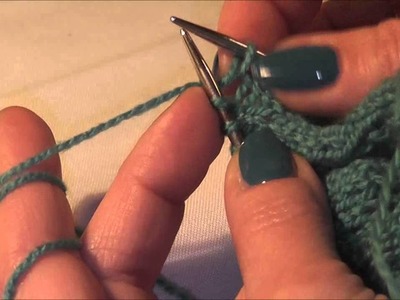 Knitting Stricken; Zunehmen von Maschen innerhalb einer Strickreihe