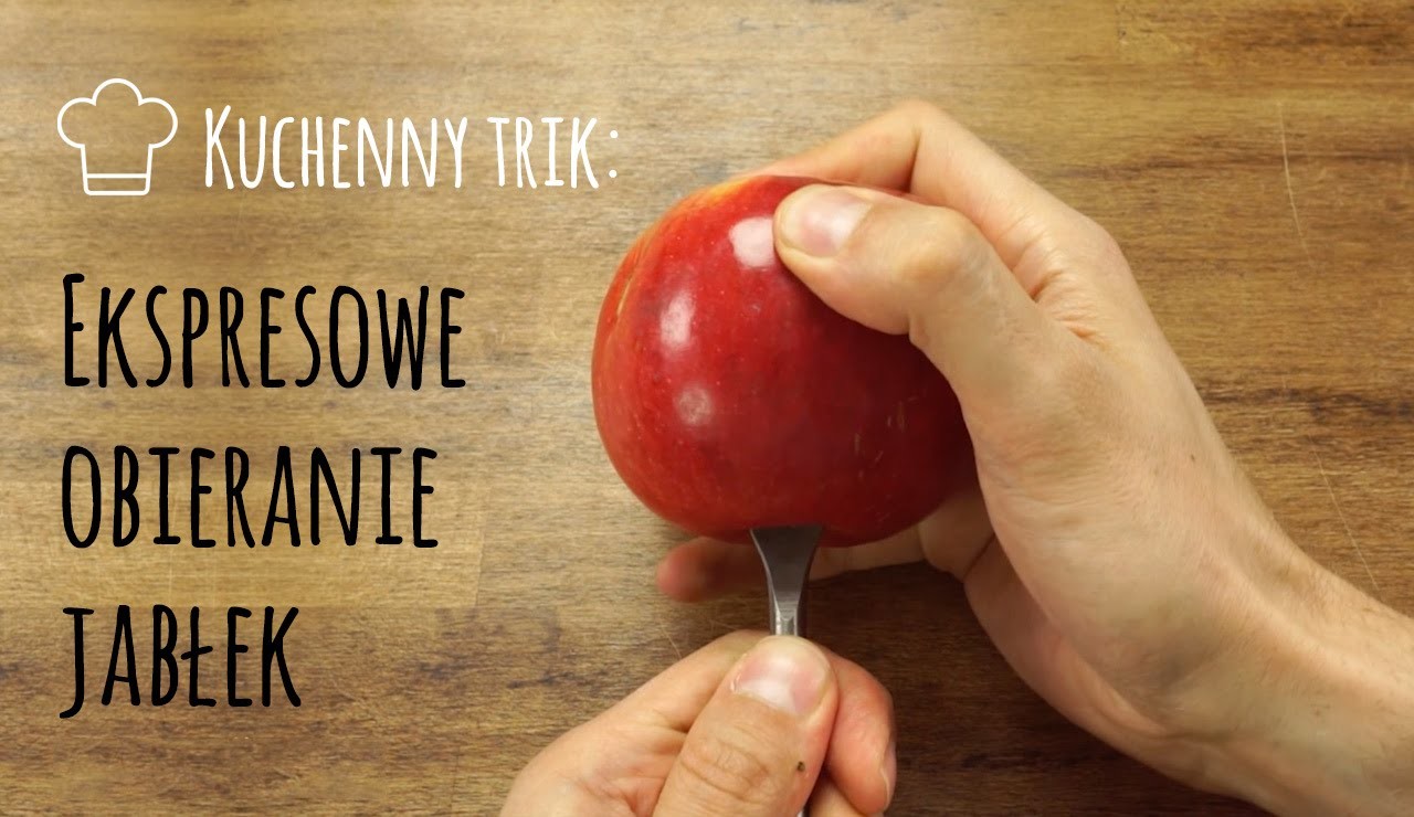 Kuchenny trik: Ekspresowe Obieranie Jabłek