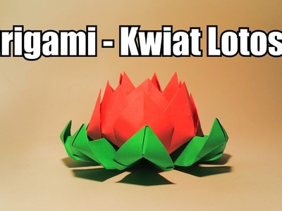 Origami - Kwiat Lotosu (Na dzień mamy)