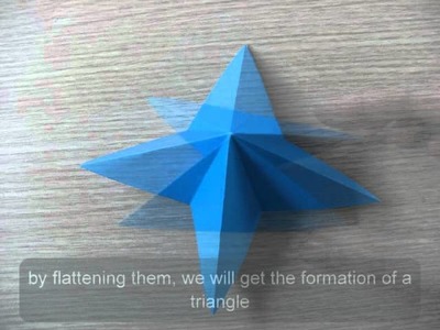 3D origami - basic paper folding
