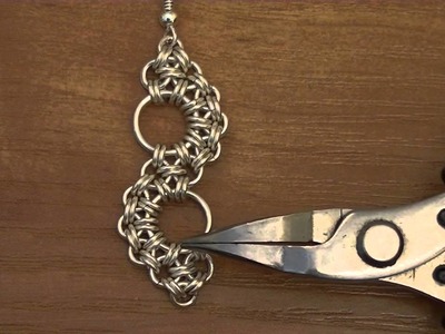 Biżuteria chainmaille cz.5- Jak zrobić kolczyki Zen
