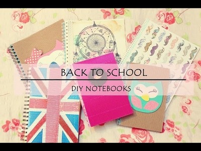 D.I.Y #5 Back To School - DIY Notebooks anna-koper.blogspot.com