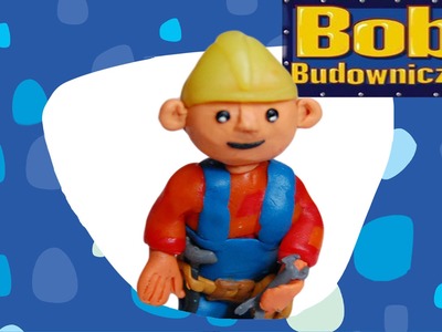 Lepiołki:Bob Budowniczy TUTORIAL, made hand , polymer clay, Bob the Builder