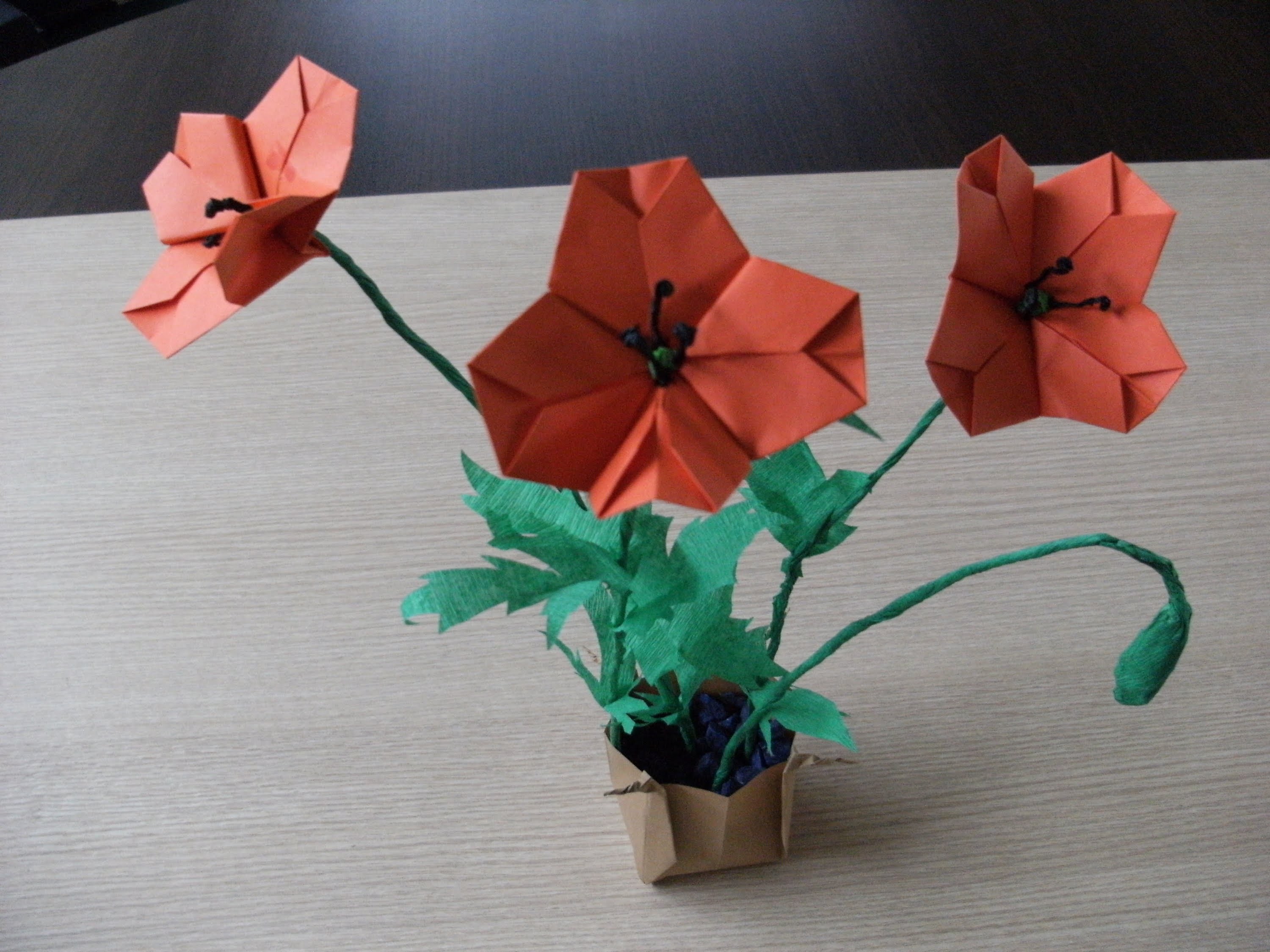 Origami 3d - MAK POLNY - instrukcja jak wykonać