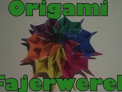 Origami - Fajerwerek