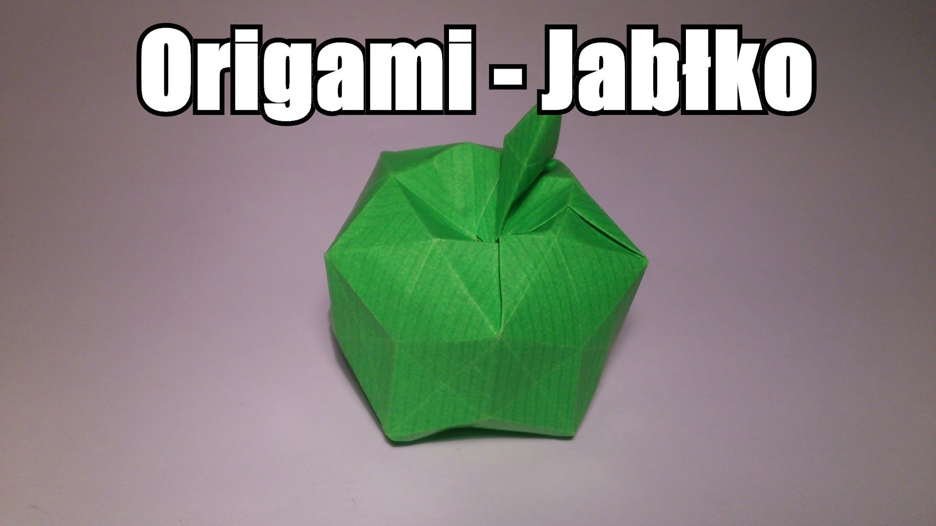 Origami - Jabłko