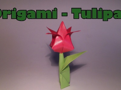 Origami - Tulipan (Chcecie VLOGA?)