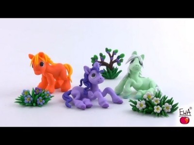LET'S CLAY! PONY tutorial - polymer clay