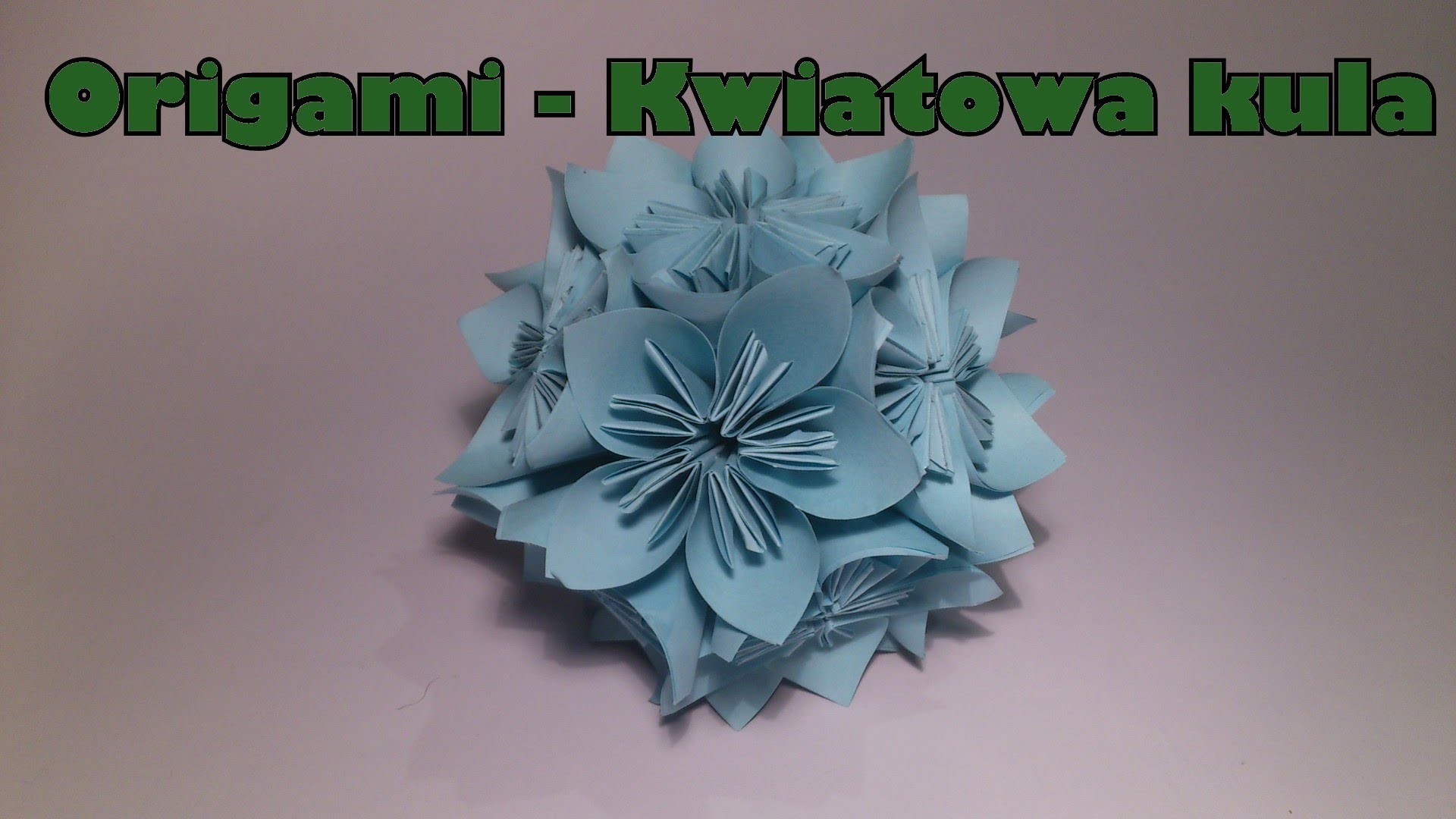 (Origami) - Kwiatowa kula