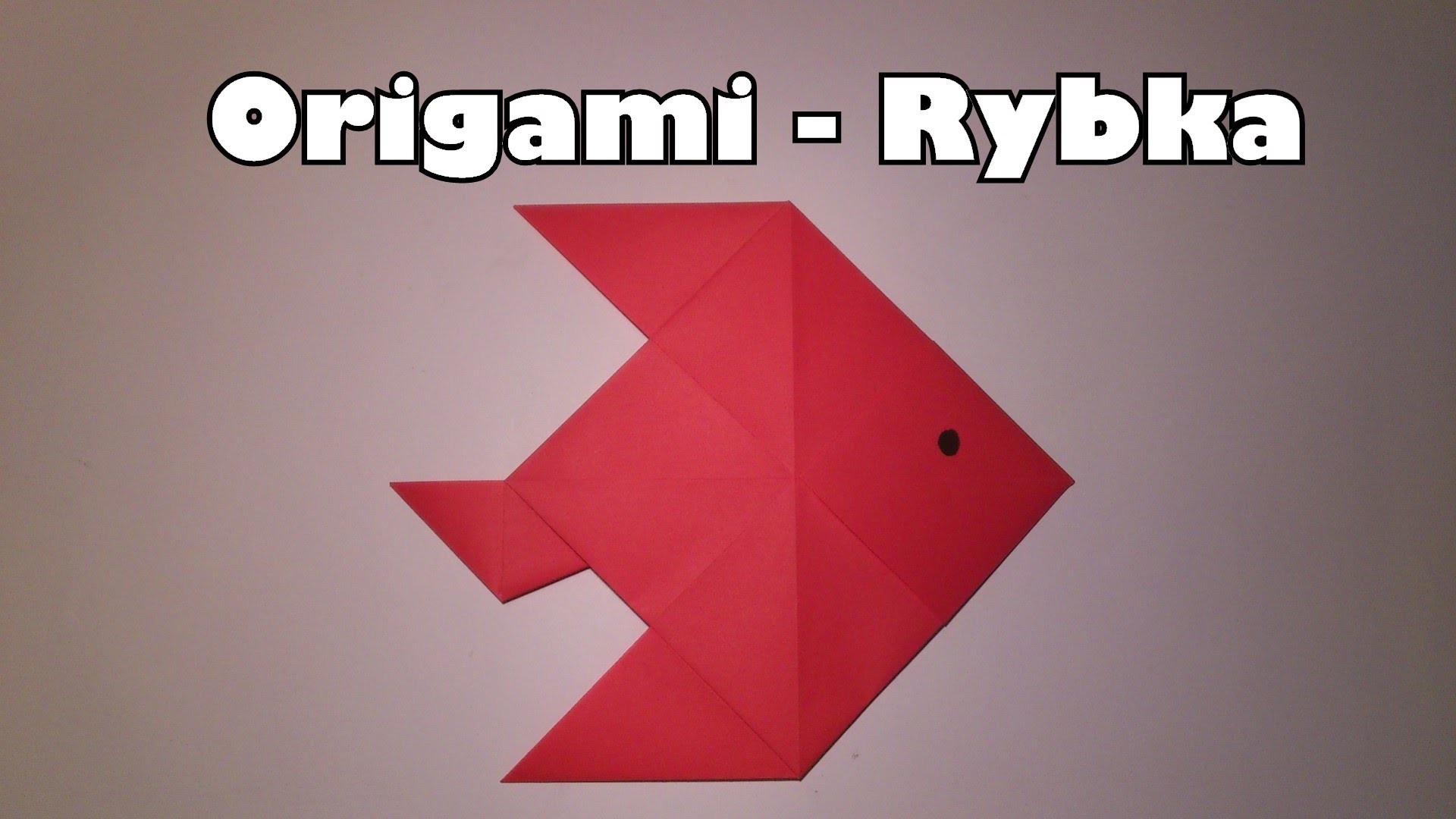 Origami - Rybka