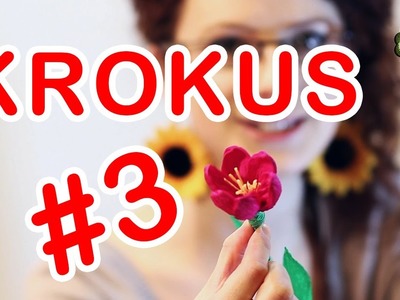 Kwiatki z bibuły #3 - krokus