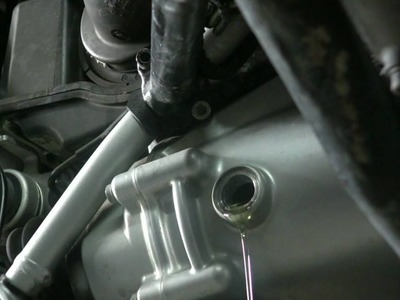 BMW R1200GS Gearbox oil change, Wymiana oleju w skrzyni biegów