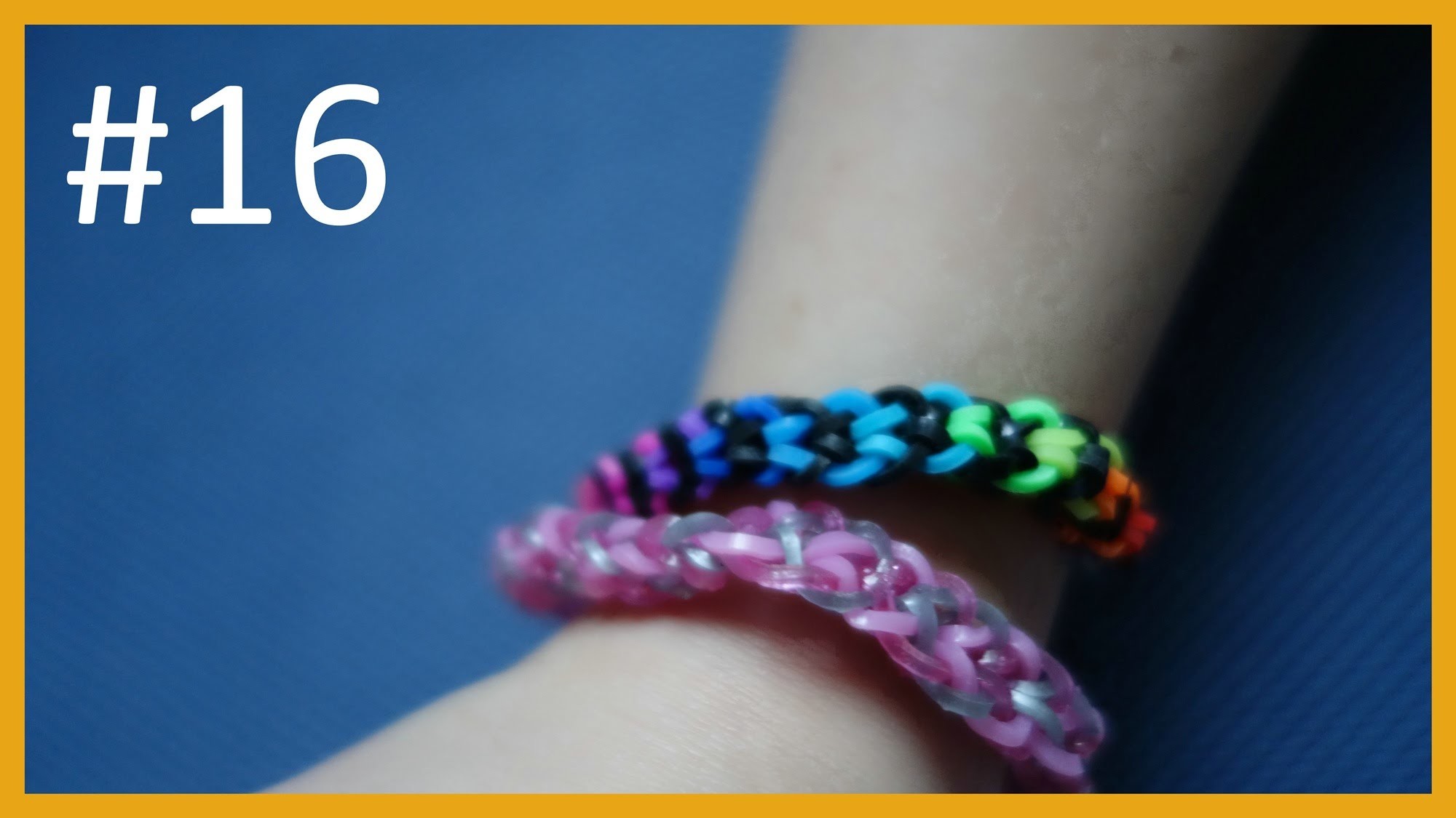 LEKCJA #16 - Gumki Rainbow Loom - MatyldaTV - bransoletki z gumek