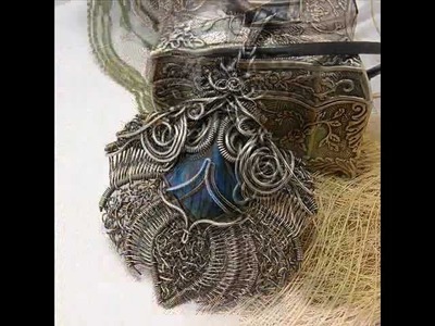 How make wire wrapped jewelry Magdalena Marszalik. Jak powstaje biżuteria wire-wrapping