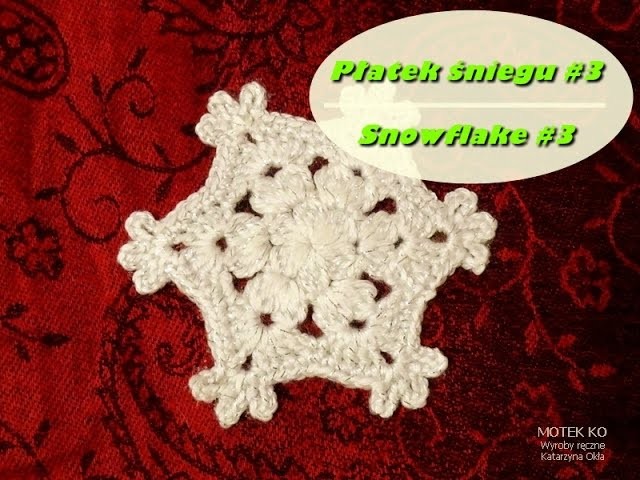 Płatek śniegu 3 | Snowflake 3