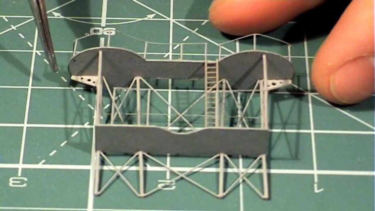 Videorelacja z budowy krążownika ZARA 1:200 ep07. Paper model of the cruiser ZARA tutorial