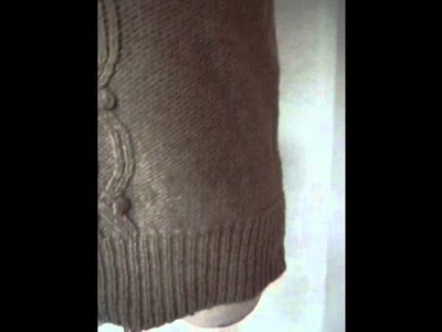 11 - sweter k\rękaw głęboki dekolt w serek firma TU