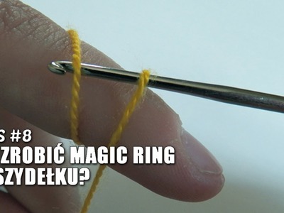 EKKS #8 - Jak zrobić magic ring.magiczny pierścień na szydełku?