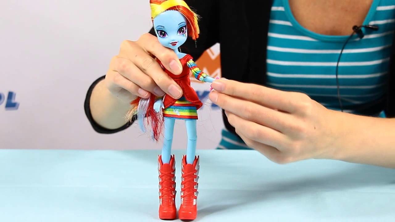 Rainbow Dash Doll. Lalka Rainbow Dash - Equestria Girls - My Little Pony - www.MegaDyskont.pl