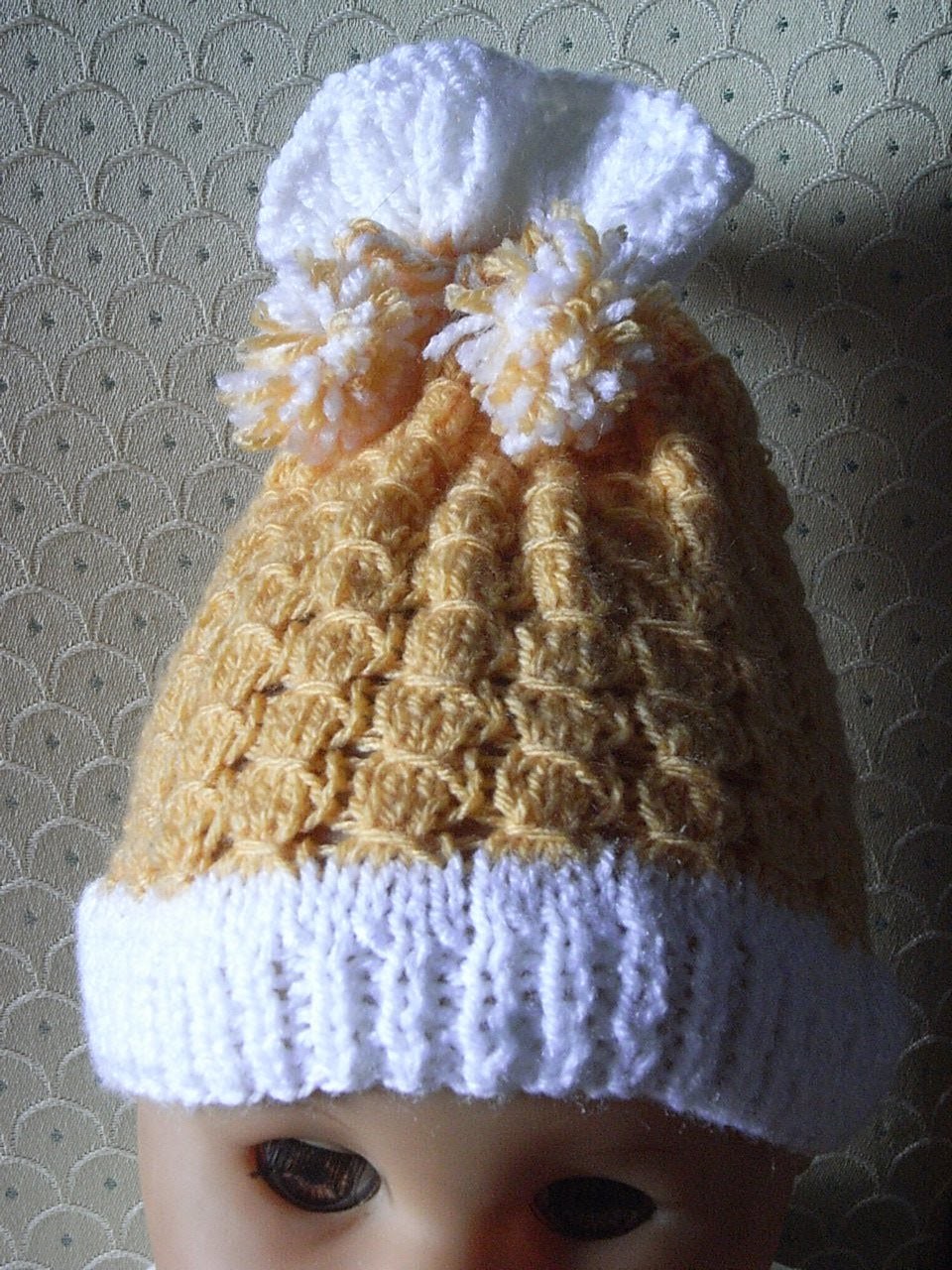 DIY Prosta czapka dla dziecka na drutach crochet Tutorial Handarbeit