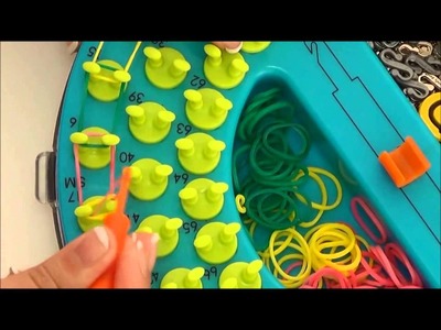 Jak zrobić Bransoletkę z gumek - FriendlyBands, Sunshine Loom prosty wzór