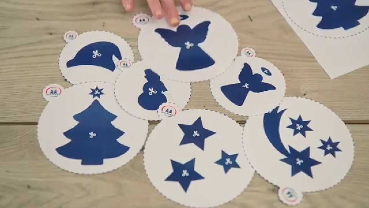 DIY Christmas Decoration decorating templates. Domowe szablony do dekoracji ciast - tutorial