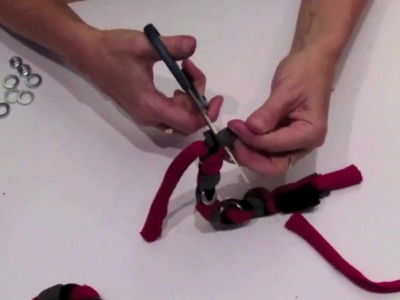 Jak zrobić bransoletkę z pończoszki (tutorial)