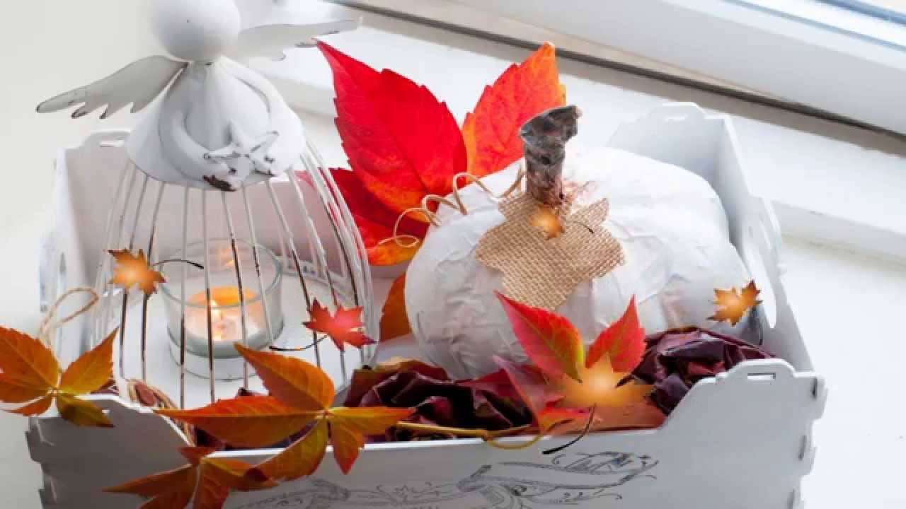 Jesienna dekoracja - dynia.paper mache pumpkin