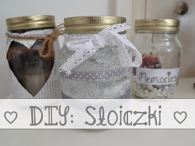 ♡ DIY - Słoiczek ♡