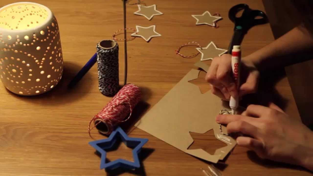 [DIY] Gwiazdki na choinkę. Stars on a Christmas tree