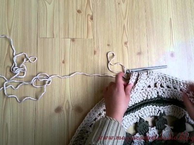 Jak zrobić kolejny dywan-mandalę. How to make another mandala carpet