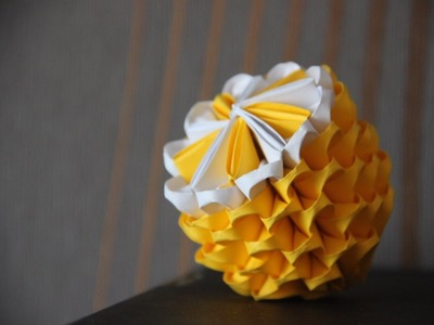 #7 Cytryna - origami modułowe
