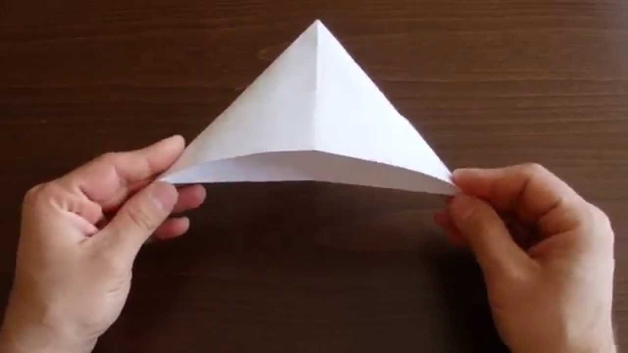Czapka z papieru - Origami #3 (Paper hat)