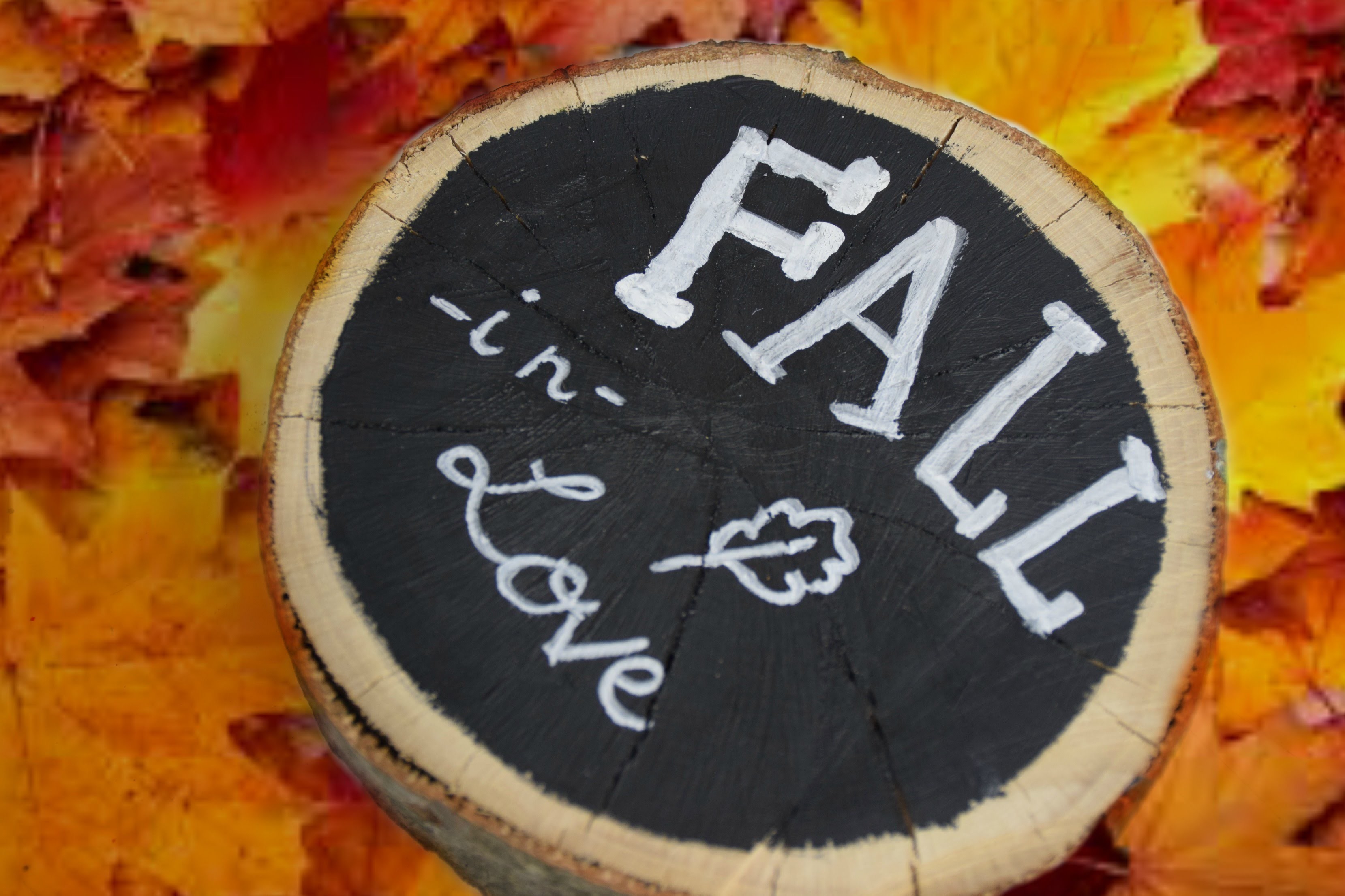 DIY FALL ROOM DECOR 2015! Golden pumpkin, Jar full of fall , wood