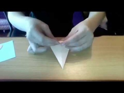 Origami -  ludzik kropelka Zrobiła to Elka m