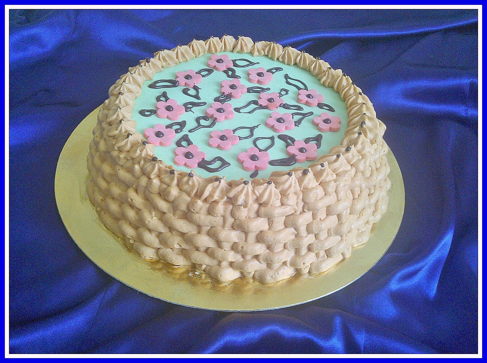 HOW TO MAKE BASKET CAKE. tort koszyk