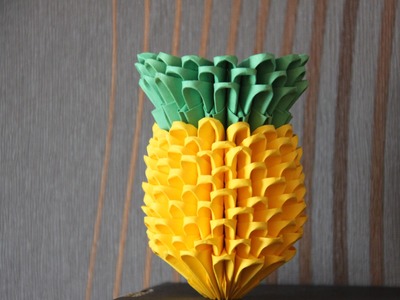 #6 Ananas - Origami modułowe