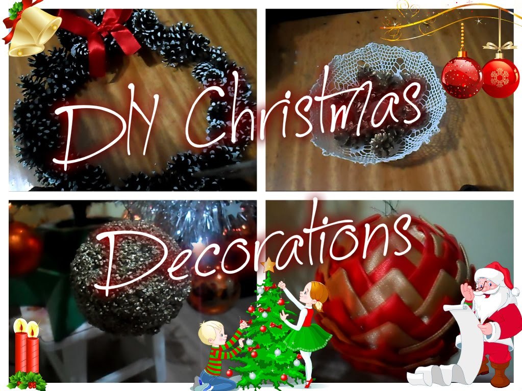 VLOGMAS#5|DIY Christmas Decorations ❄