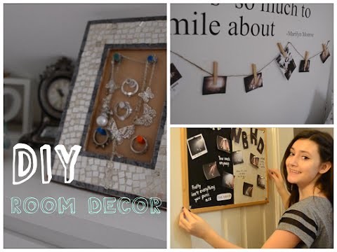 DIY - Room Decor.  Dekoracje do pokoju