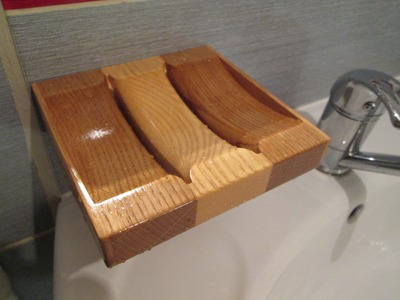 DIY soap dish - Jak wykonać drewnianą mydelniczkę - wooden soap dish