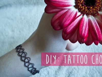 DIY: tattoo choker I atramka Blog