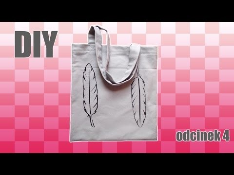 DIY-torba na zakupy z nadrukiem