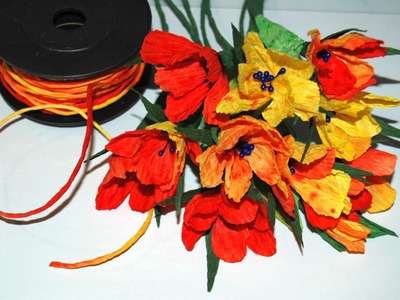 Twist Art kwiaty -  Twist Art flowers DIY
