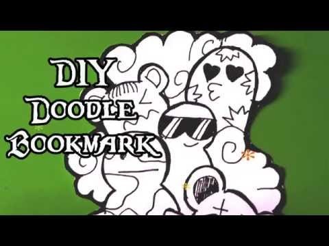 DIY Doodle Bookmark [Secret Art]
