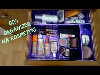 DIY: Organizer na kosmetyki