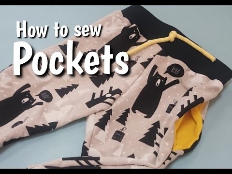 Wszywanie kieszeni - DIY | How to Sew Pockets