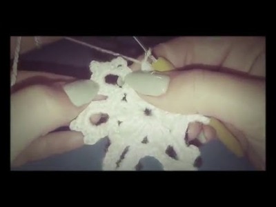 Szydełkowa śnieżynka (Crochet snowflake)
