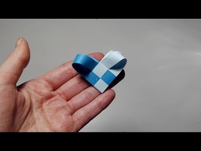 Jak zrobić Serce z pasków papieru. How to make a Heart from strips of paper