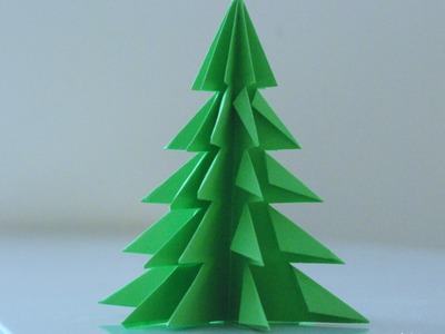 Jak zrobić choinkę z papieru. How to make a Paper Christmas Tree